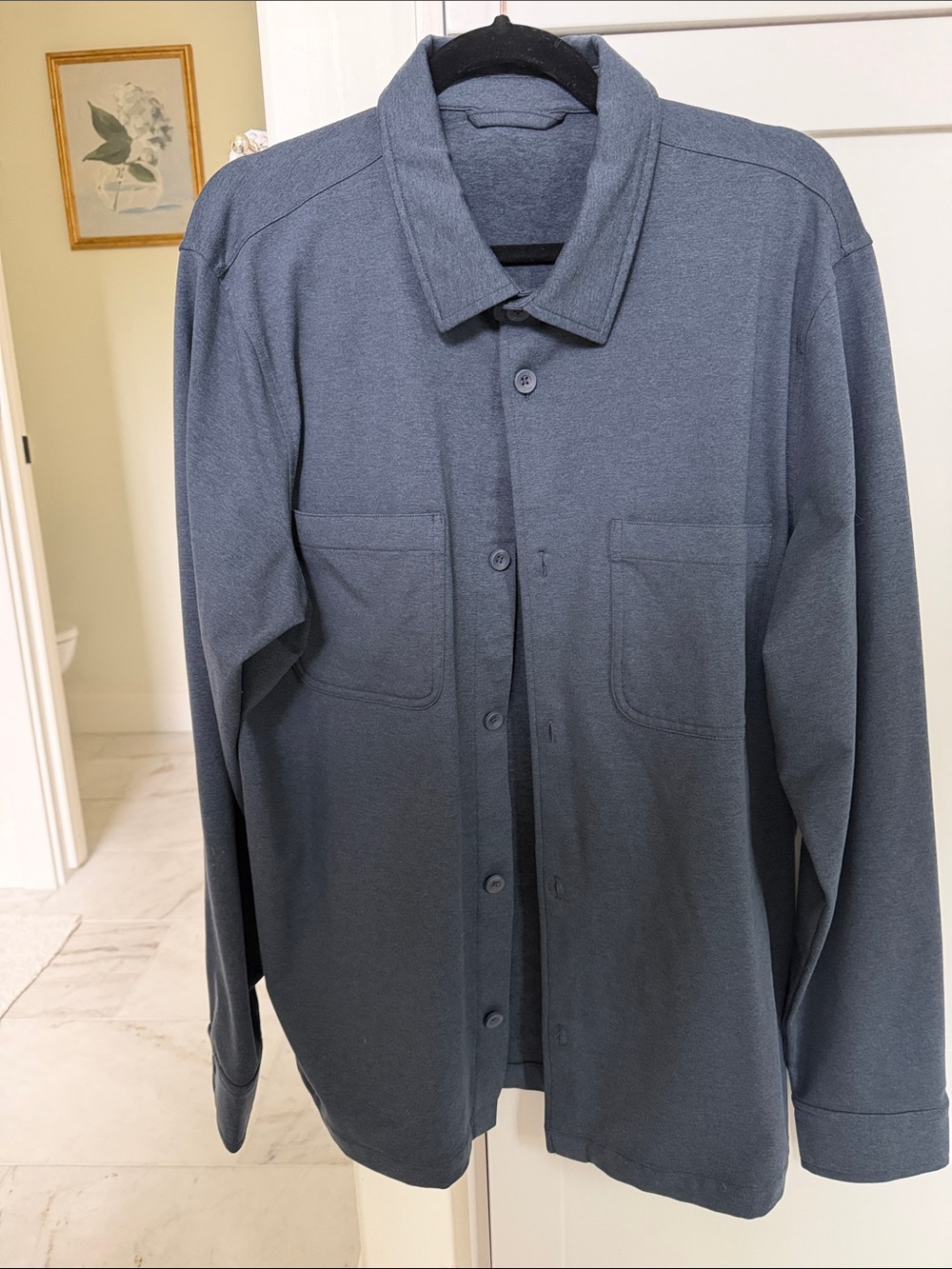 Vuori Coronado Shirt Jacket - XL - Blue